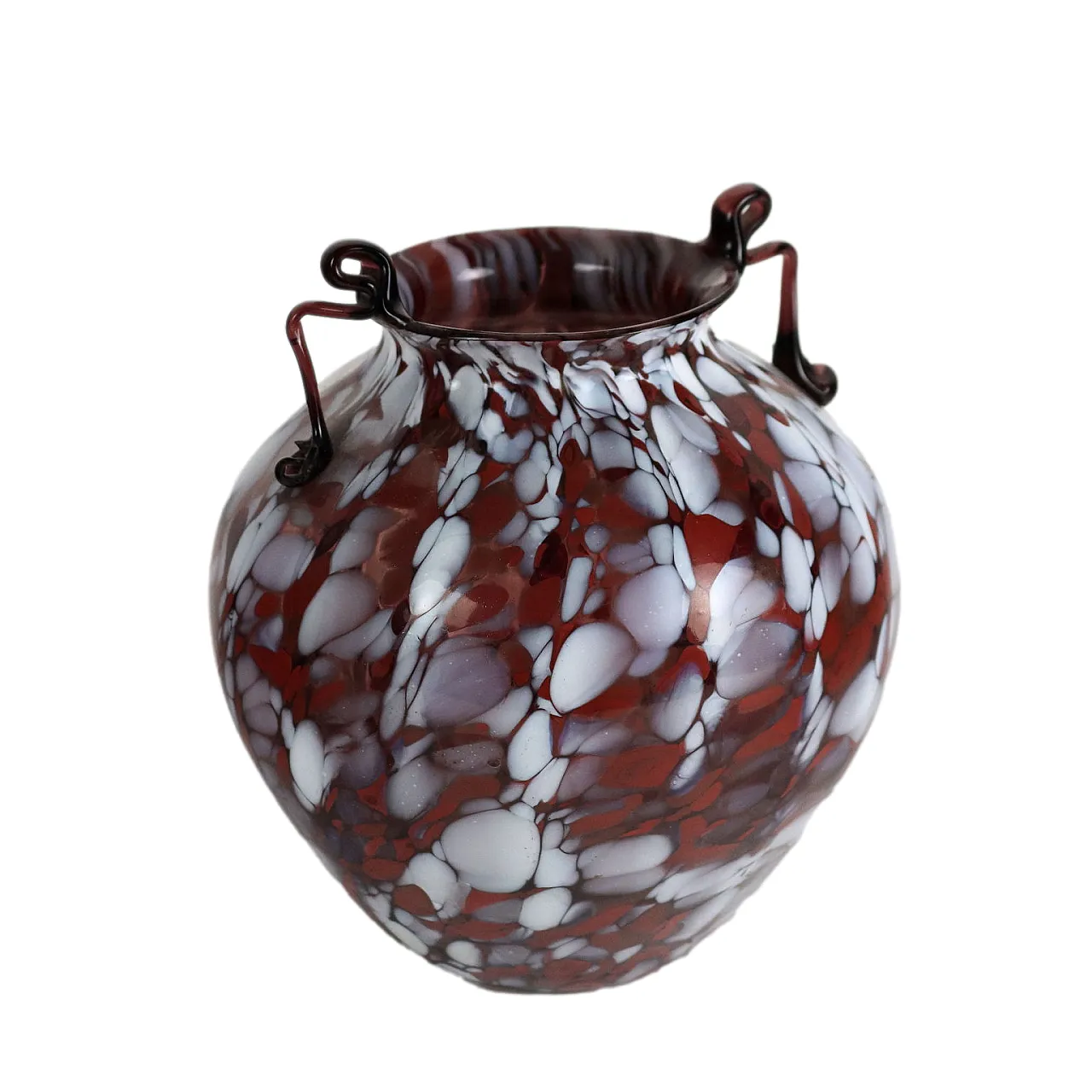 Blown glass vase by Fratelli Toso, 1920s 1