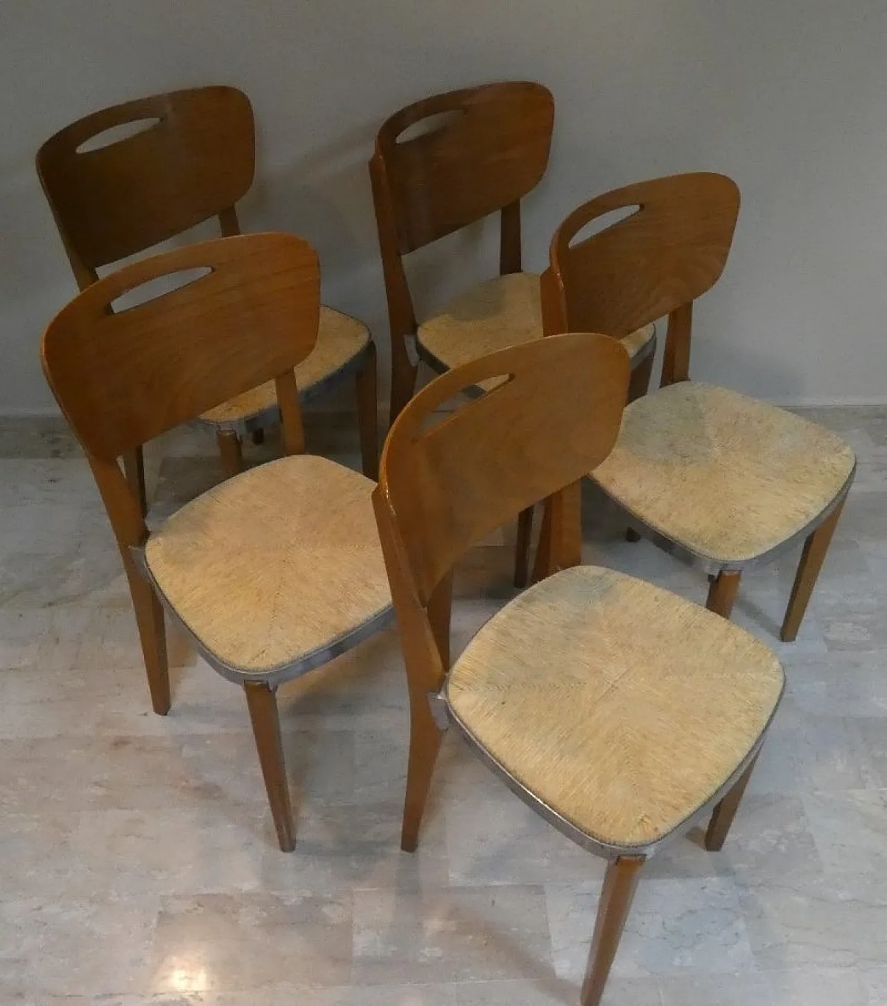 5 Paco Dining Chairs by Althaus and Laprell for Althaus Laprell, 90s 4