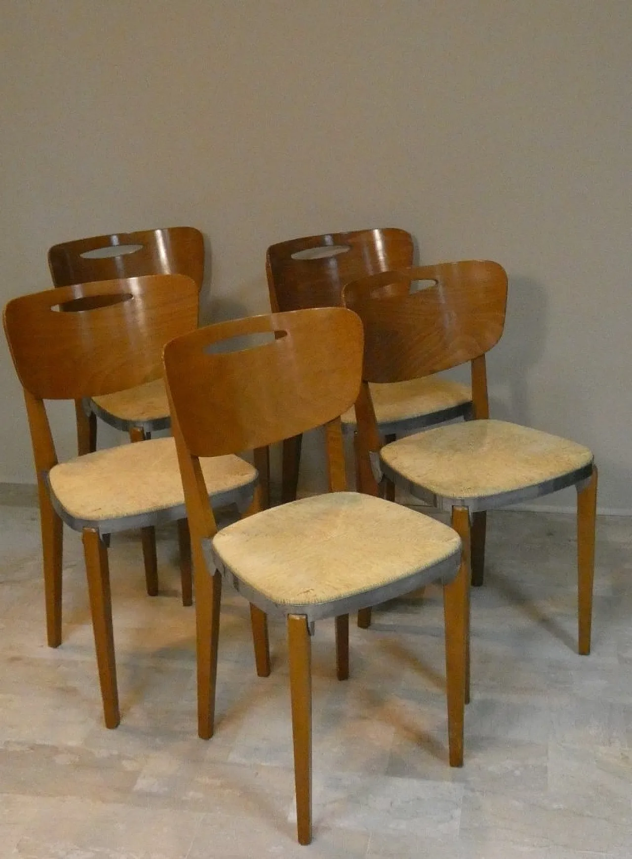 5 Paco Dining Chairs by Althaus and Laprell for Althaus Laprell, 90s 11