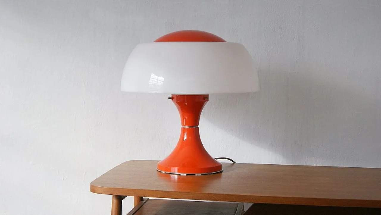 Lampada da tavolo di Gaetano Sciolari per Ecolight, anni '60 1