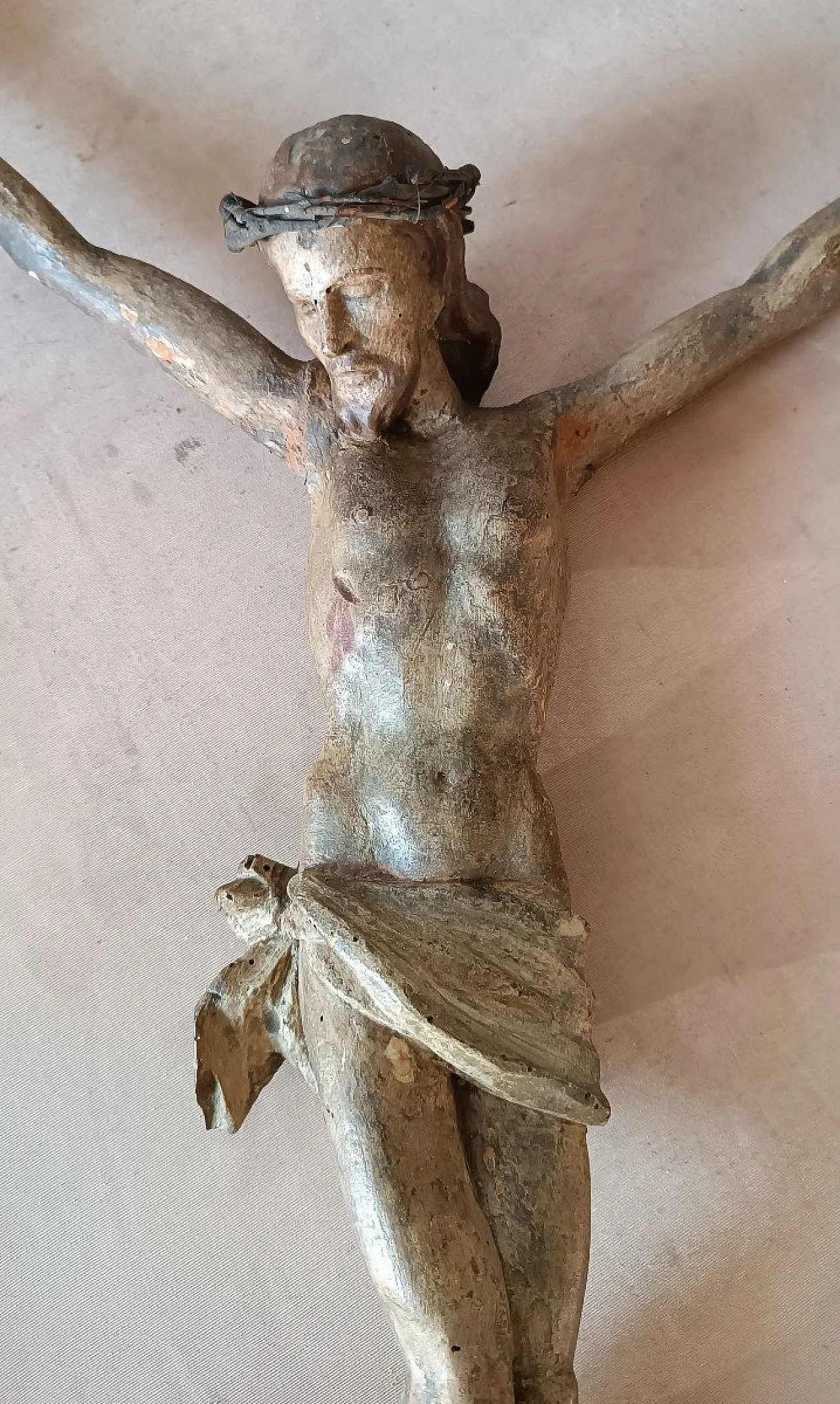 Cristo in legno policromo, '600 1