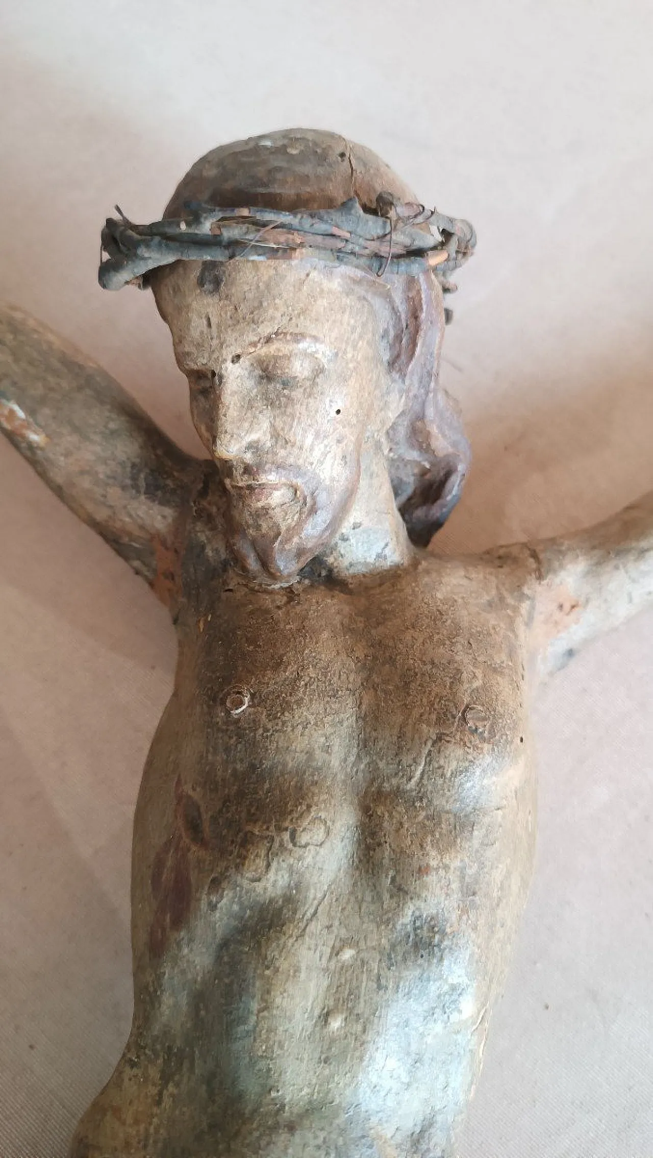 Cristo in legno policromo, '600 2