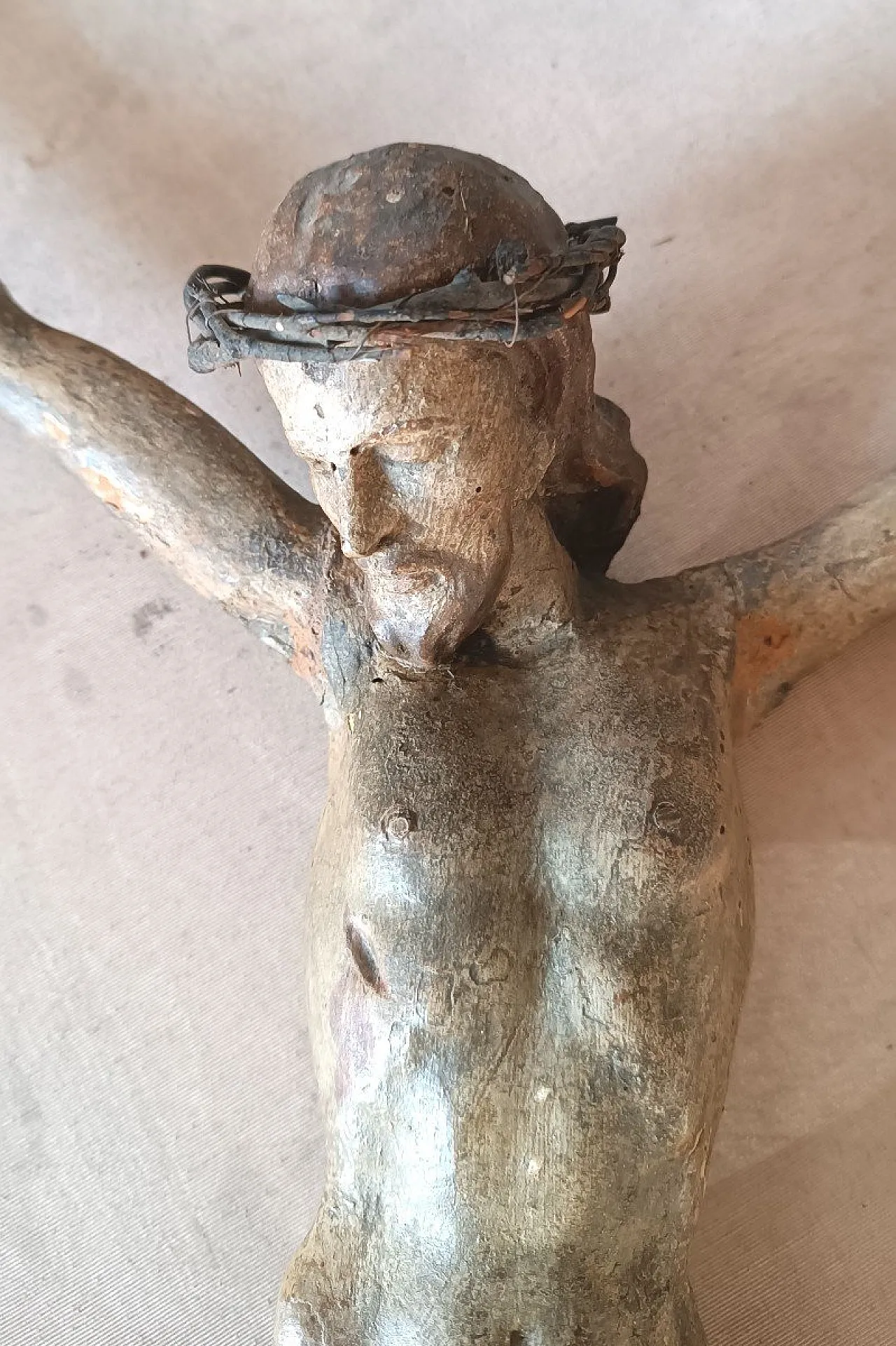 Cristo in legno policromo, '600 7