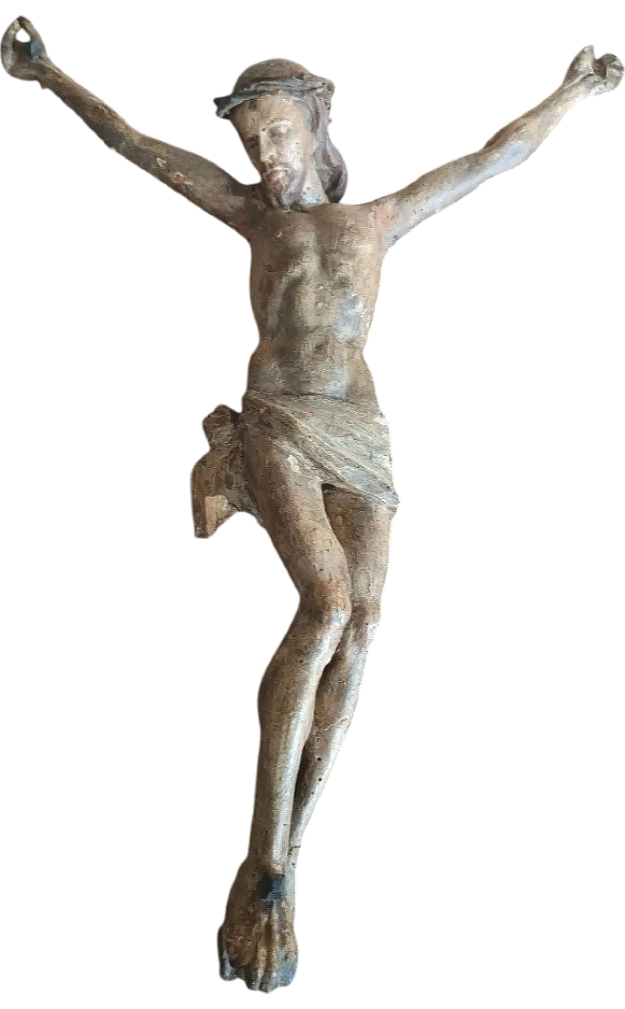 Cristo in legno policromo, '600 13