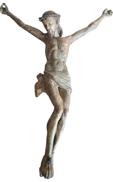 Cristo in legno policromo, '600