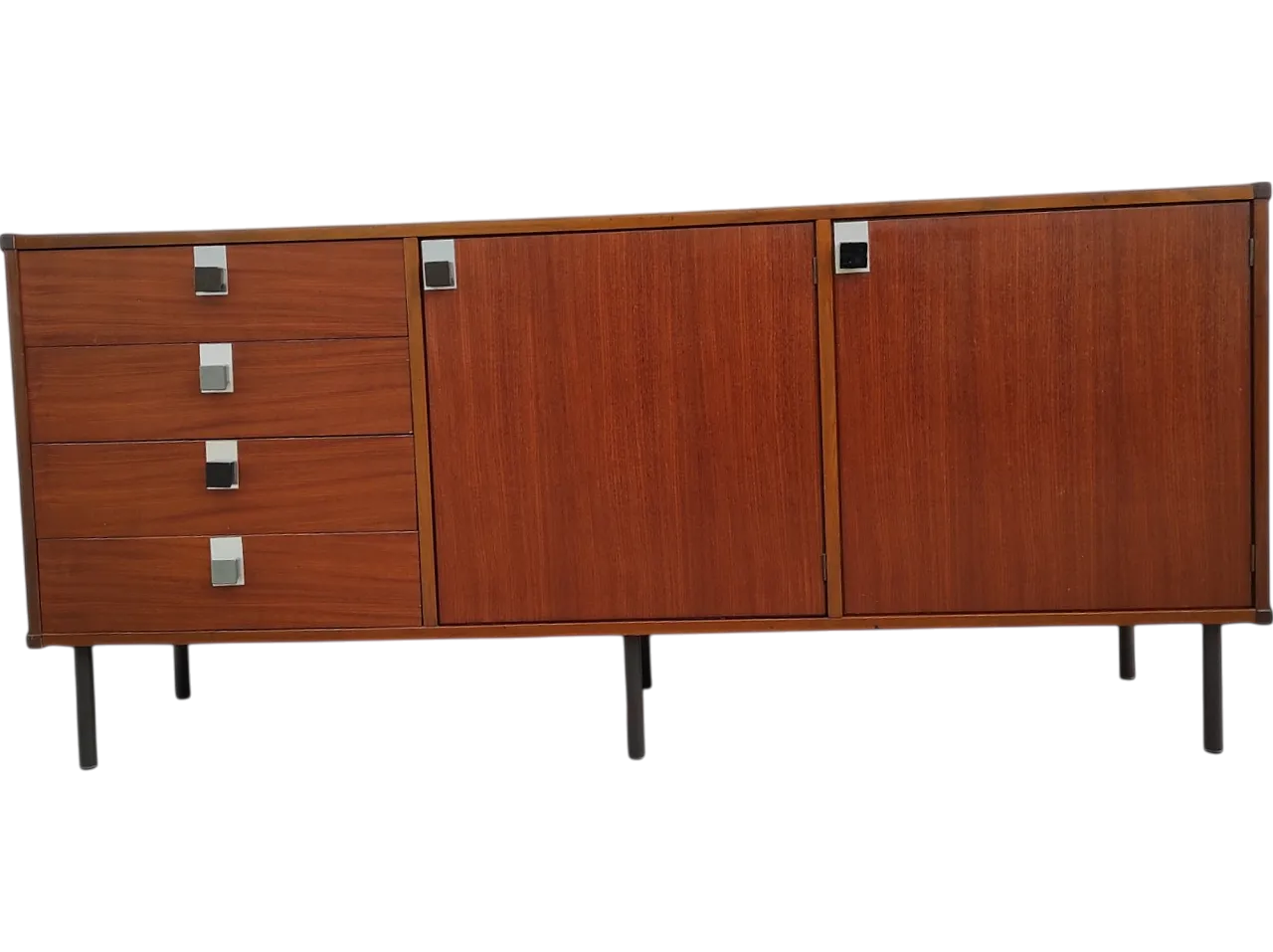 Teak wood sideboard, 1960s 15