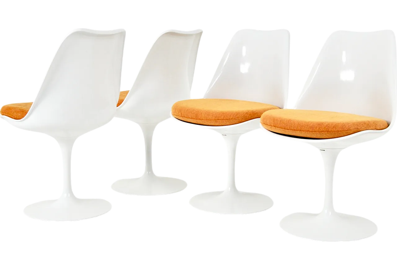 Tulip Dining Chairs by Eero Saarinen for Knoll International, 1970s 12