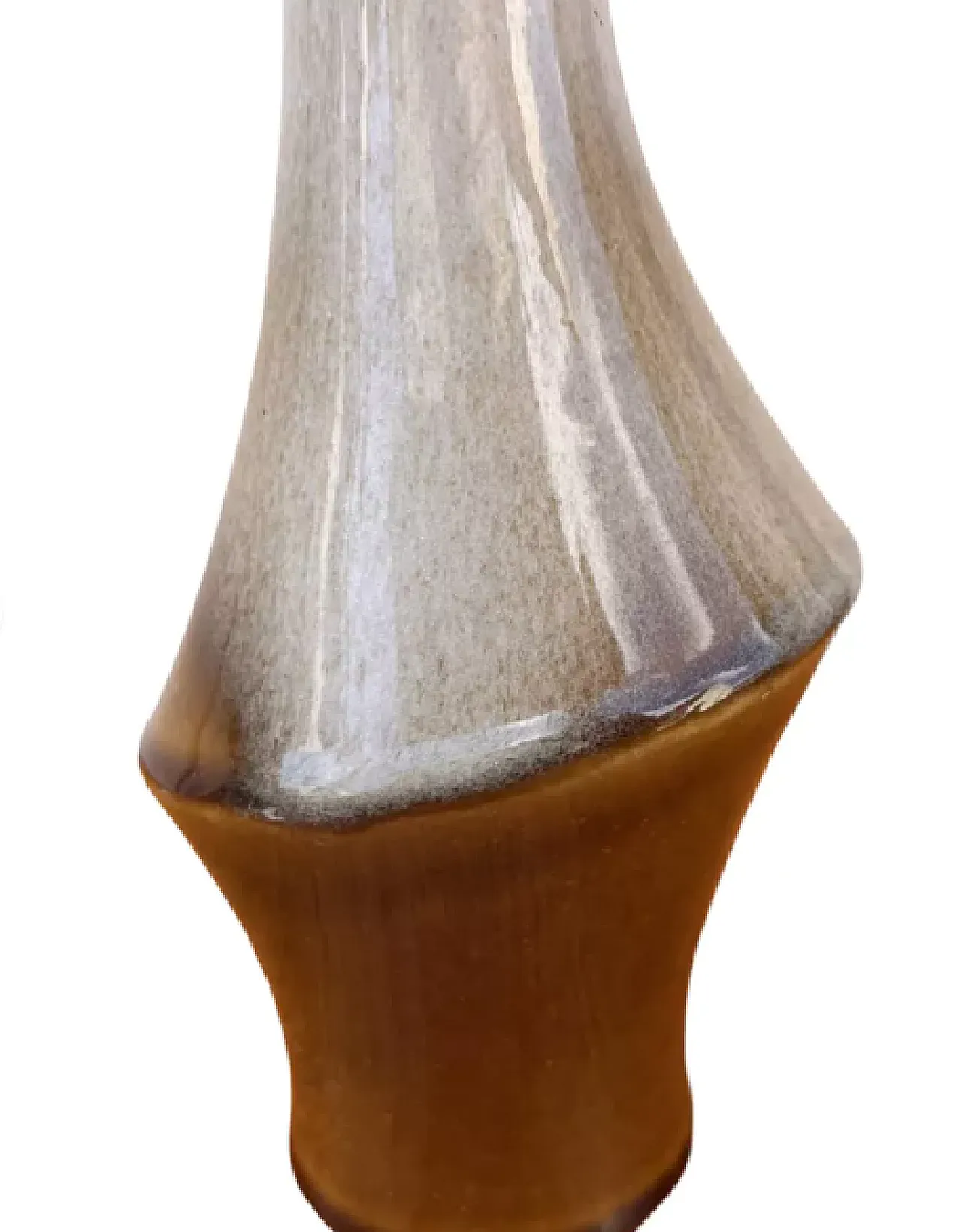 Vaso asimmetrico in ceramica di Ditmar Urbach, anni '60 4