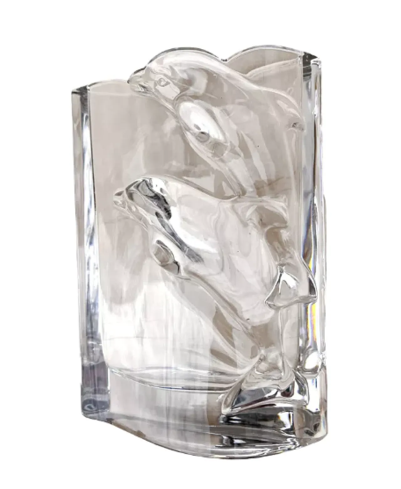 Nachtmann Bleikristall crystal vase, 1970s 3