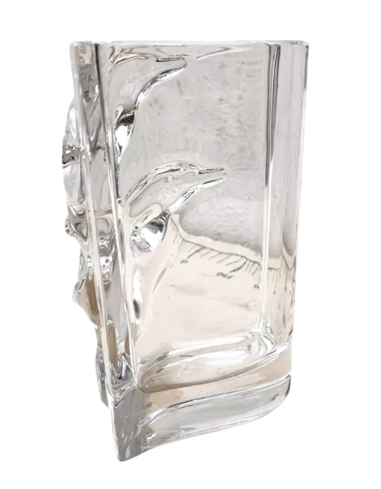 Nachtmann Bleikristall crystal vase, 1970s 6