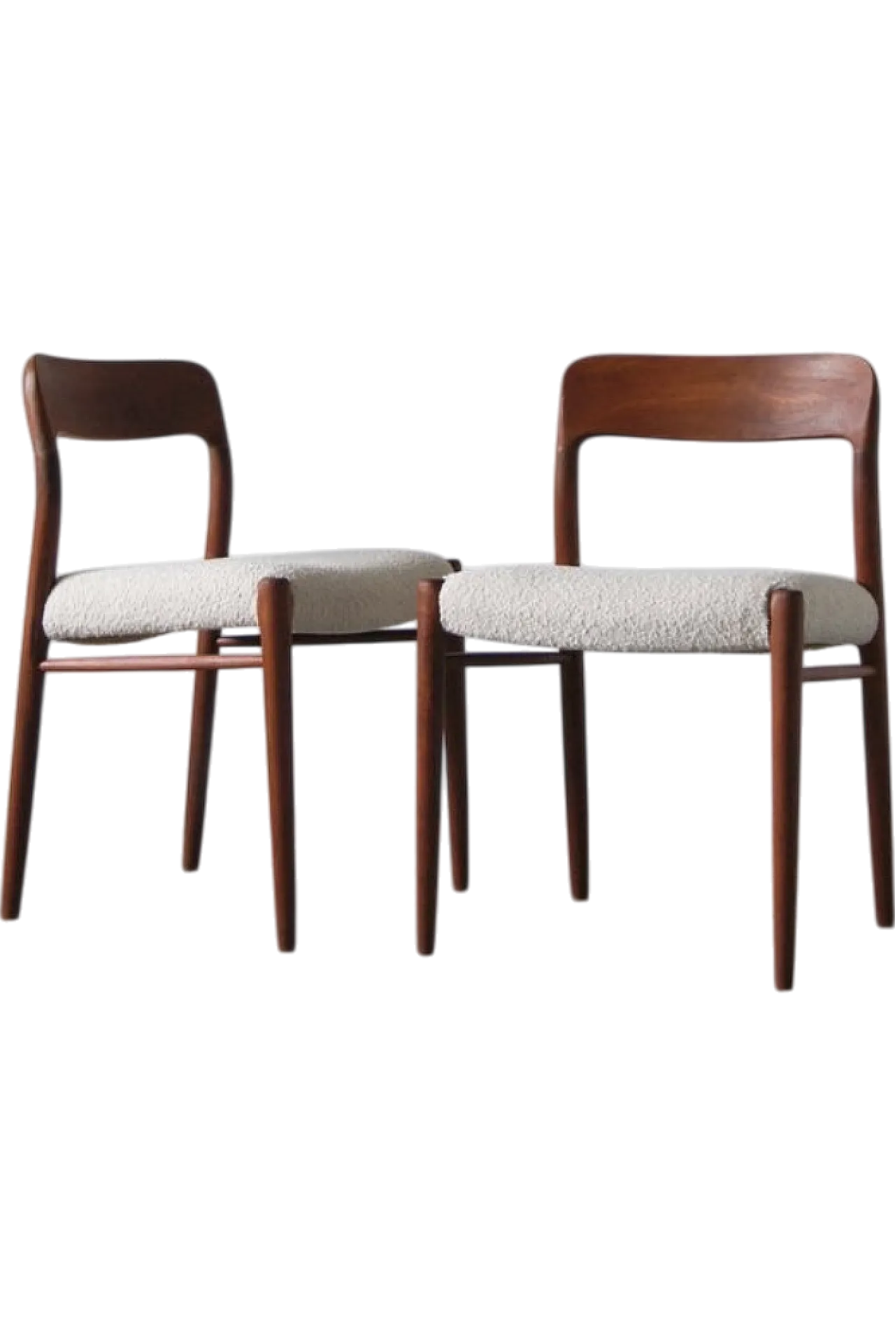 Pair of chairs by Niels Otto Moller for JL Møllers, 1960s 13