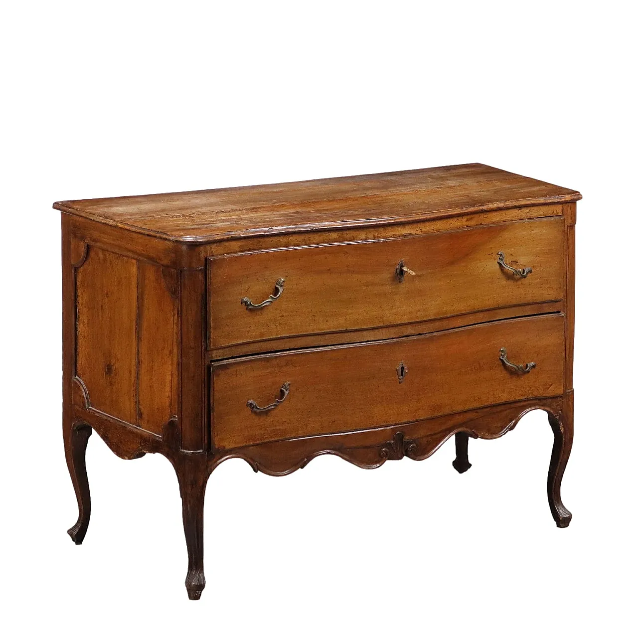 Walnut chest of drawers, 18th century 1