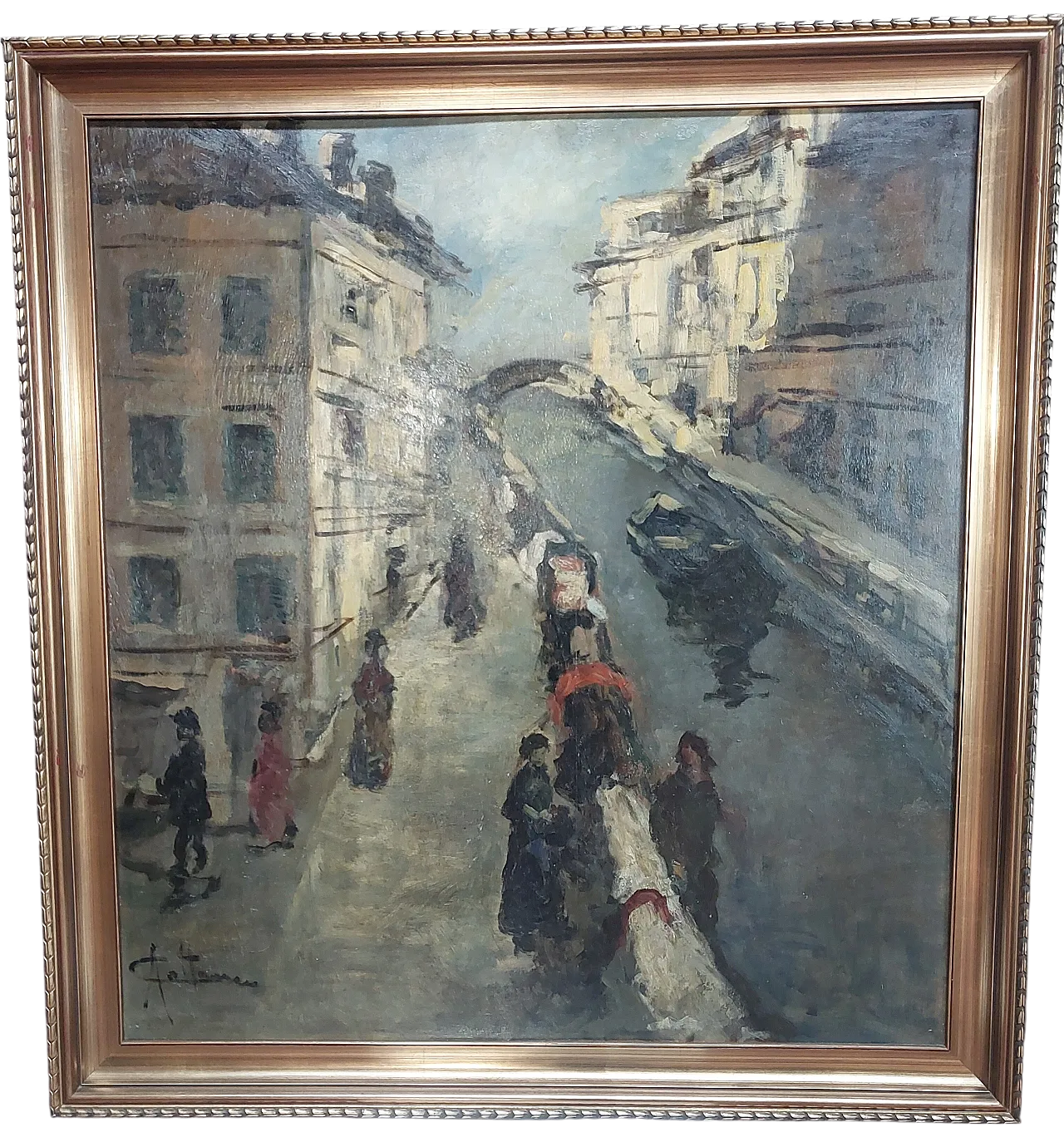 Achille Cattaneo oil painting from the 20th century 5