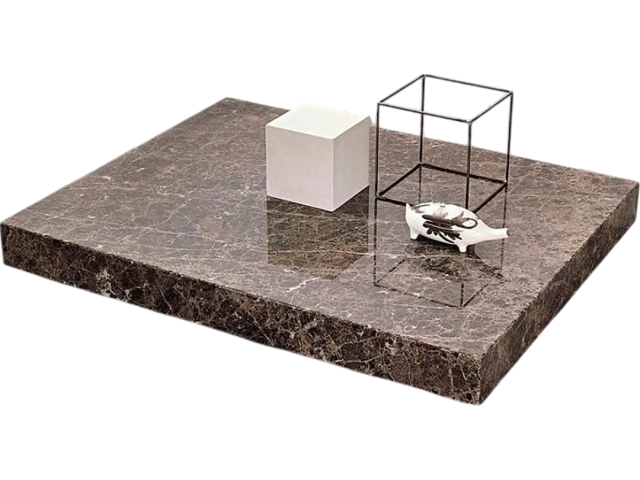 Dude marble floor table by Gianfranco Gualteriotti for Dema, 2000s 4