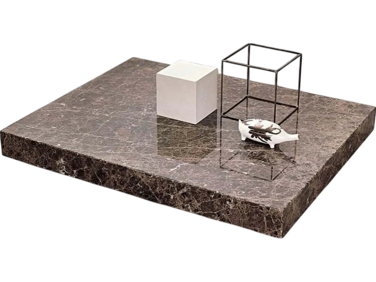 Dude marble floor table by Gianfranco Gualteriotti for Dema, 2000s 5