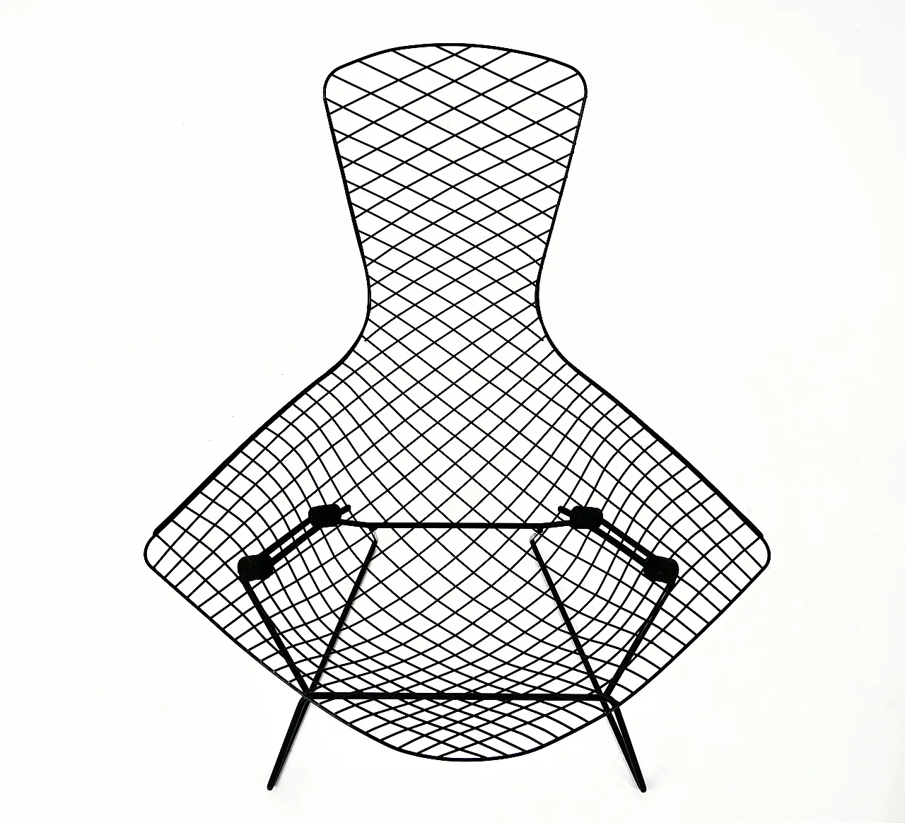 Bird Chair with Ottoman by Harry Bertoia for Knoll, 1960s 9