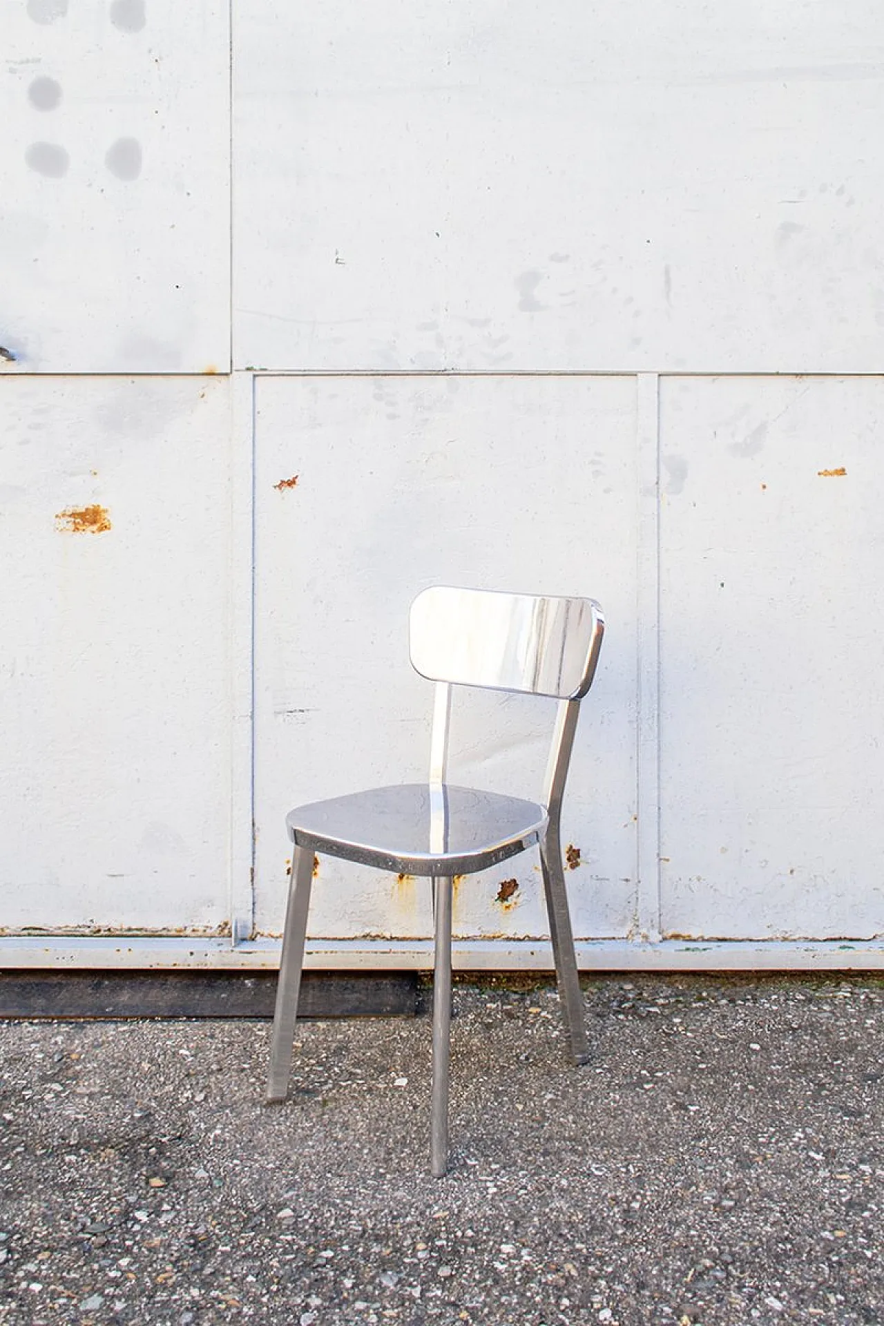 4 Déjà-Vu aluminium chairs by Naoto Fukasawa for Magis, 2000s 3