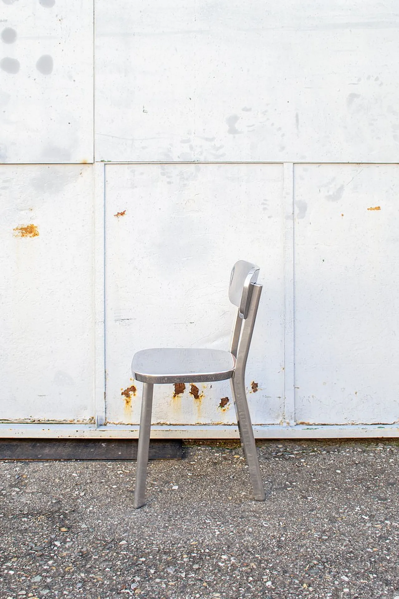 4 Déjà-Vu aluminium chairs by Naoto Fukasawa for Magis, 2000s 4