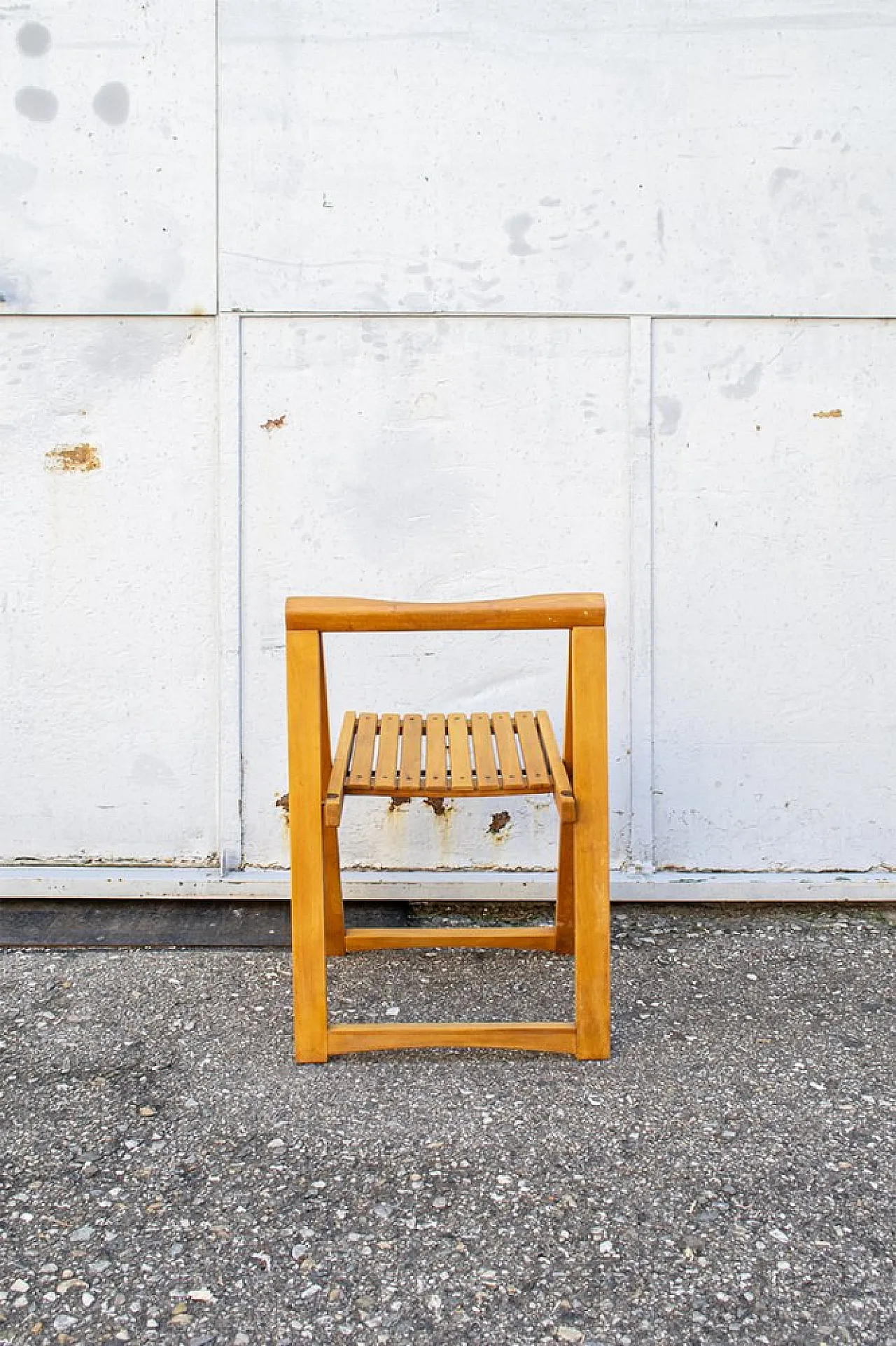 3 Trieste beech chairs by Aldo Jacober for Bazzani, 1960s 5