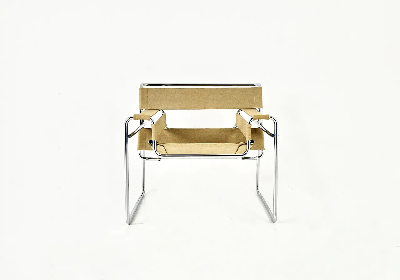 "Wassily" Armchair by Marcel Breuer for Gavina, 1970s 3