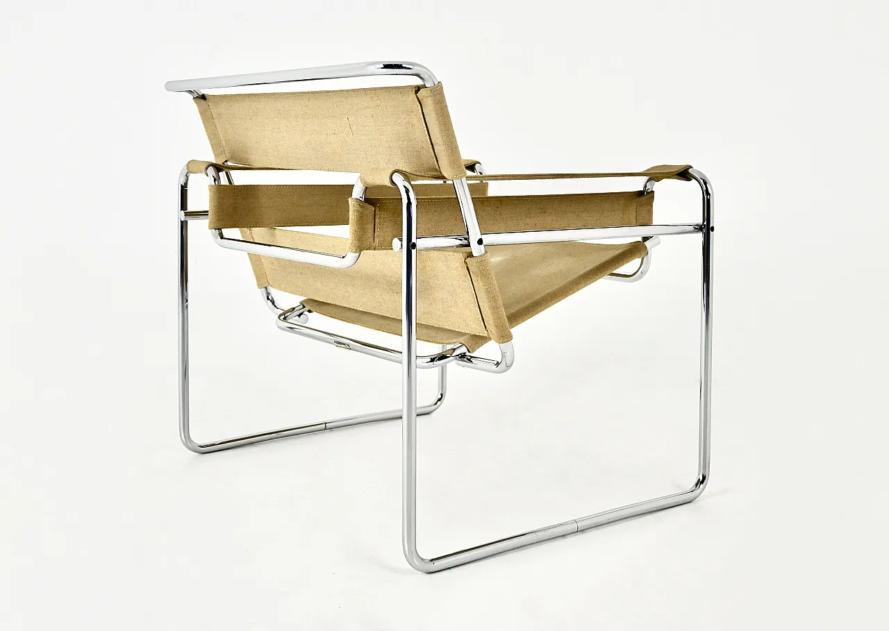 "Wassily" Armchair by Marcel Breuer for Gavina, 1970s 7