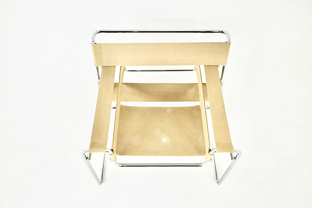 "Wassily" Armchair by Marcel Breuer for Gavina, 1970s 8