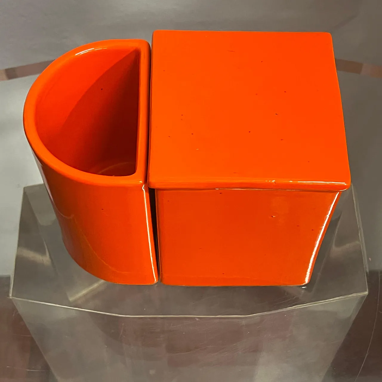 Large ceramic box by Gabbianelli, 1970s 3