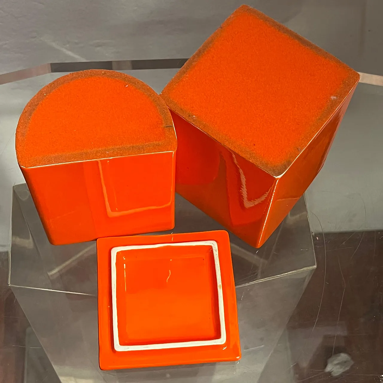 Large ceramic box by Gabbianelli, 1970s 6