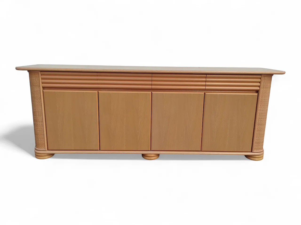 Wood cabinet by Roberti Rattan, 60s 1