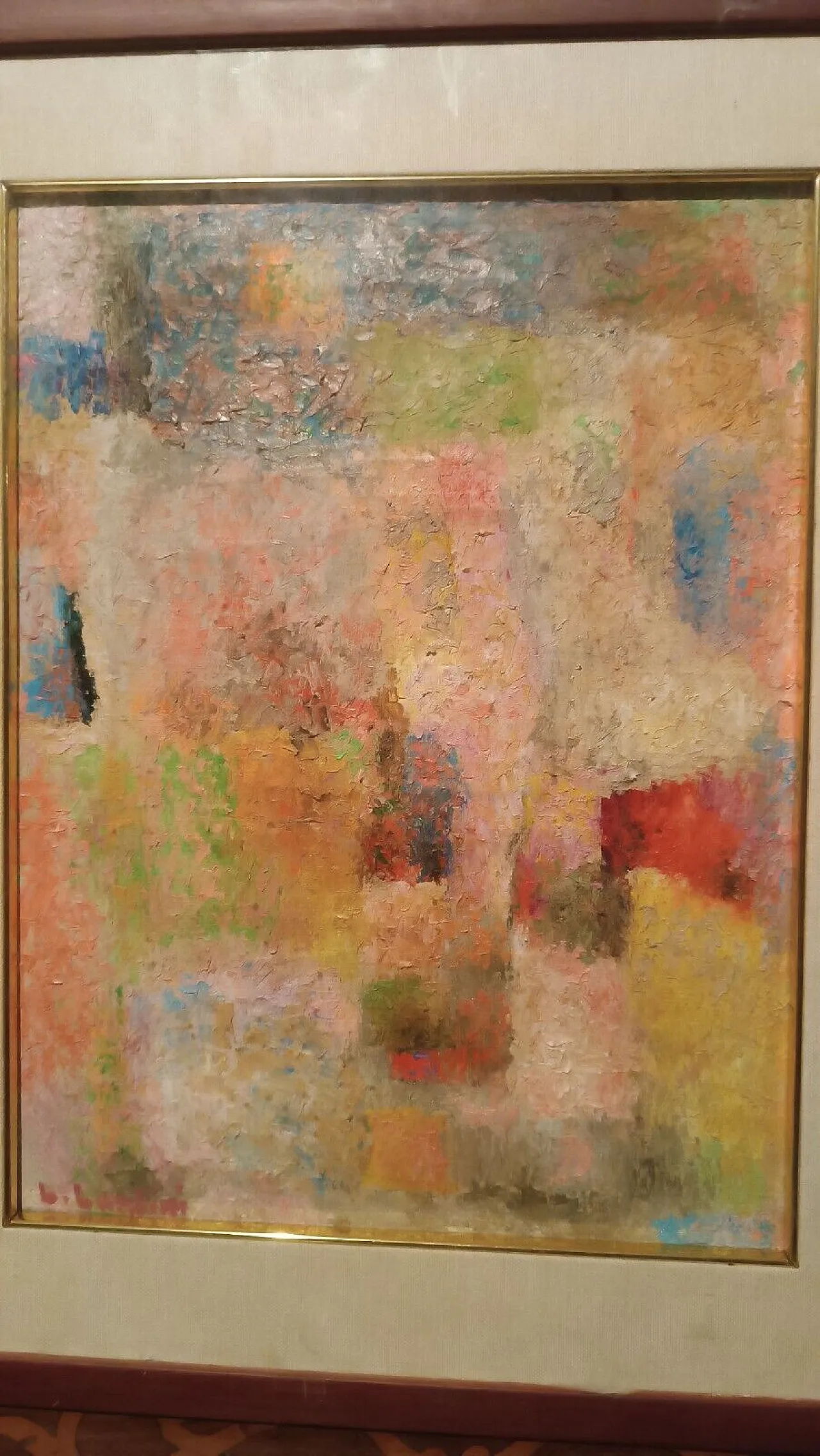 Homage to Klee, oil on canvas by Lando Landini, 1950s 4