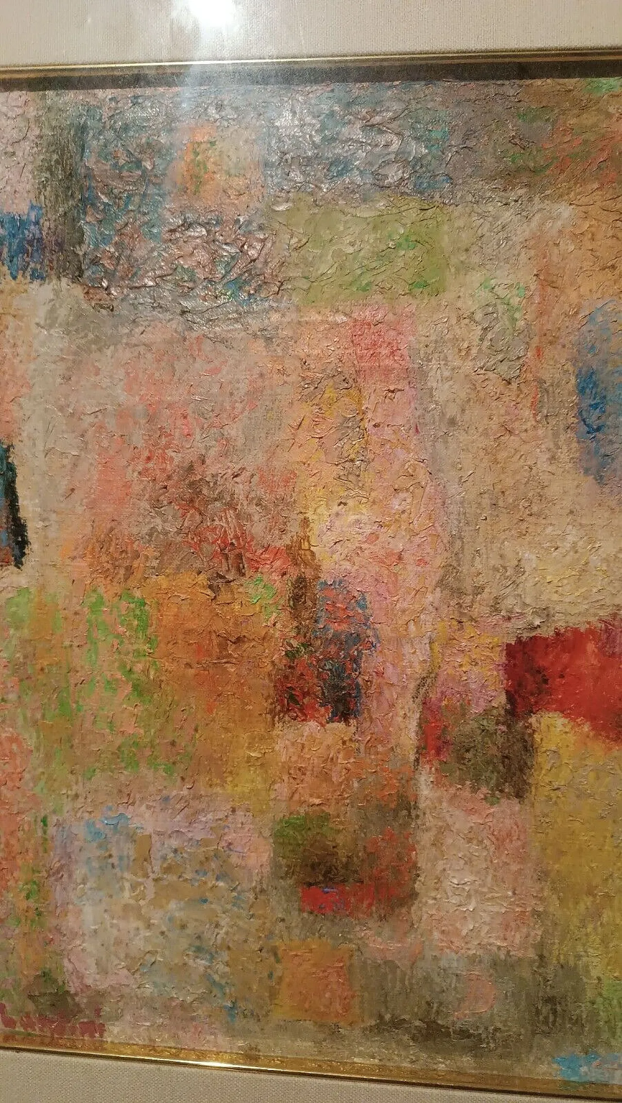 Homage to Klee, oil on canvas by Lando Landini, 1950s 5