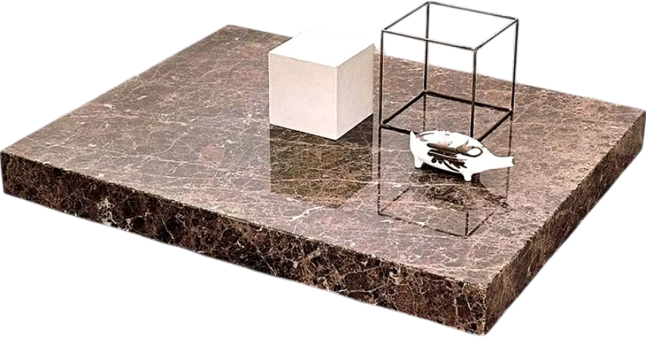 Dude marble floor table by Gianfranco Gualteriotti for Dema, 2000s 5