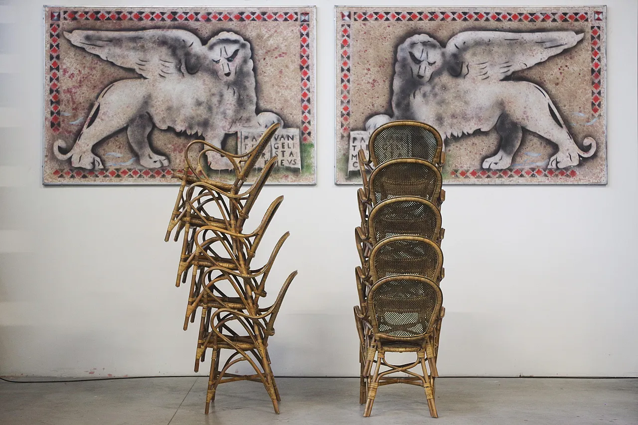 Clotilde - DIALMA BROWN - wicker chairs, 2000s 3