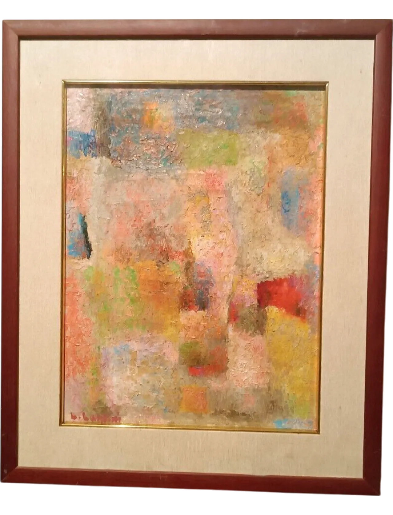 Homage to Klee, oil on canvas by Lando Landini, 1950s 11