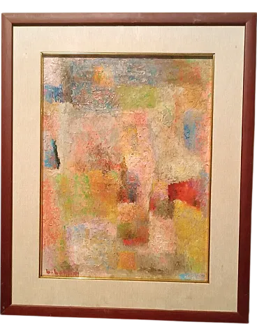 Homage to Klee, oil on canvas by Lando Landini, 1950s