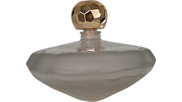 Yves Saint Laurent glass perfume bottle, mid-20th century