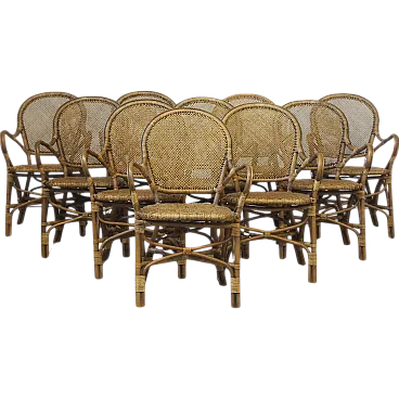 Clotilde - DIALMA BROWN - wicker chairs, 2000s