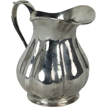 Silver jug, late 20th century