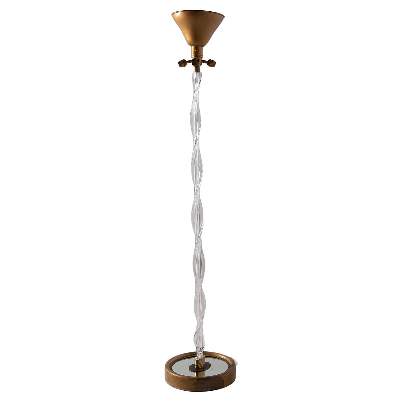 Barovier and Toso Murano glass floor lamp, 1950s 1