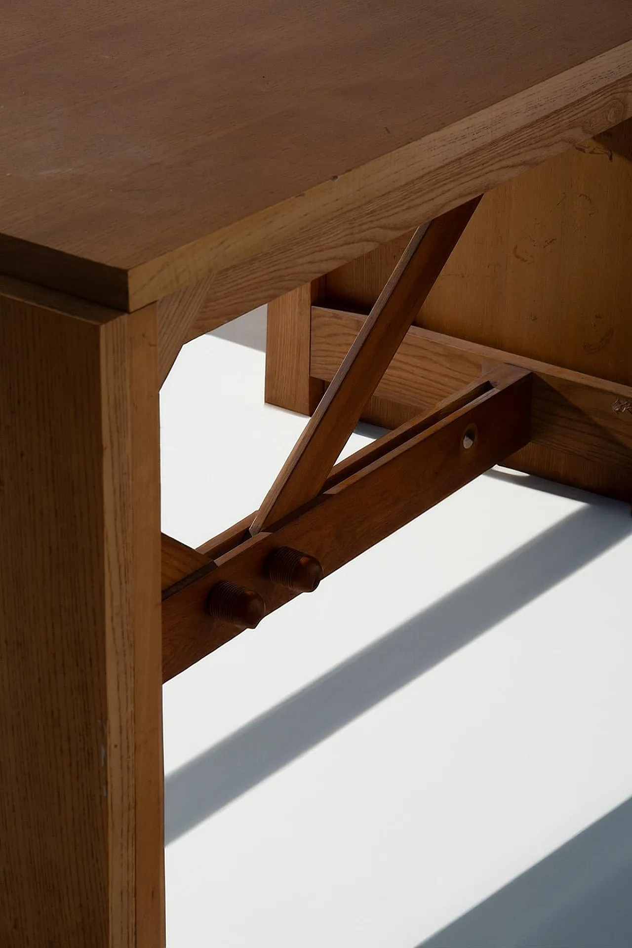 Ashwood table for Germa by Werther Toffoloni and Piero Palange, 1970s 11