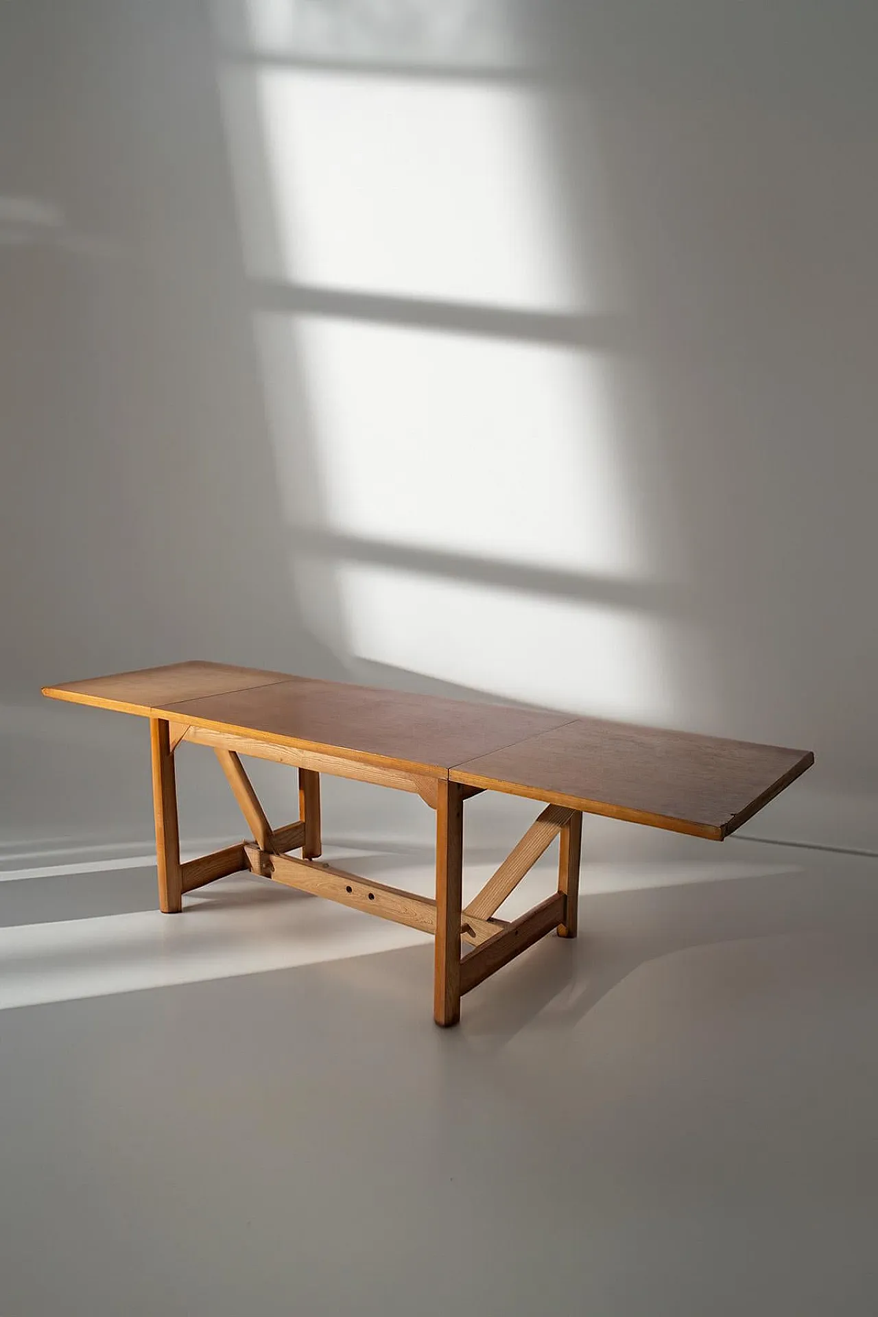 Ashwood table for Germa by Werther Toffoloni and Piero Palange, 1970s 14