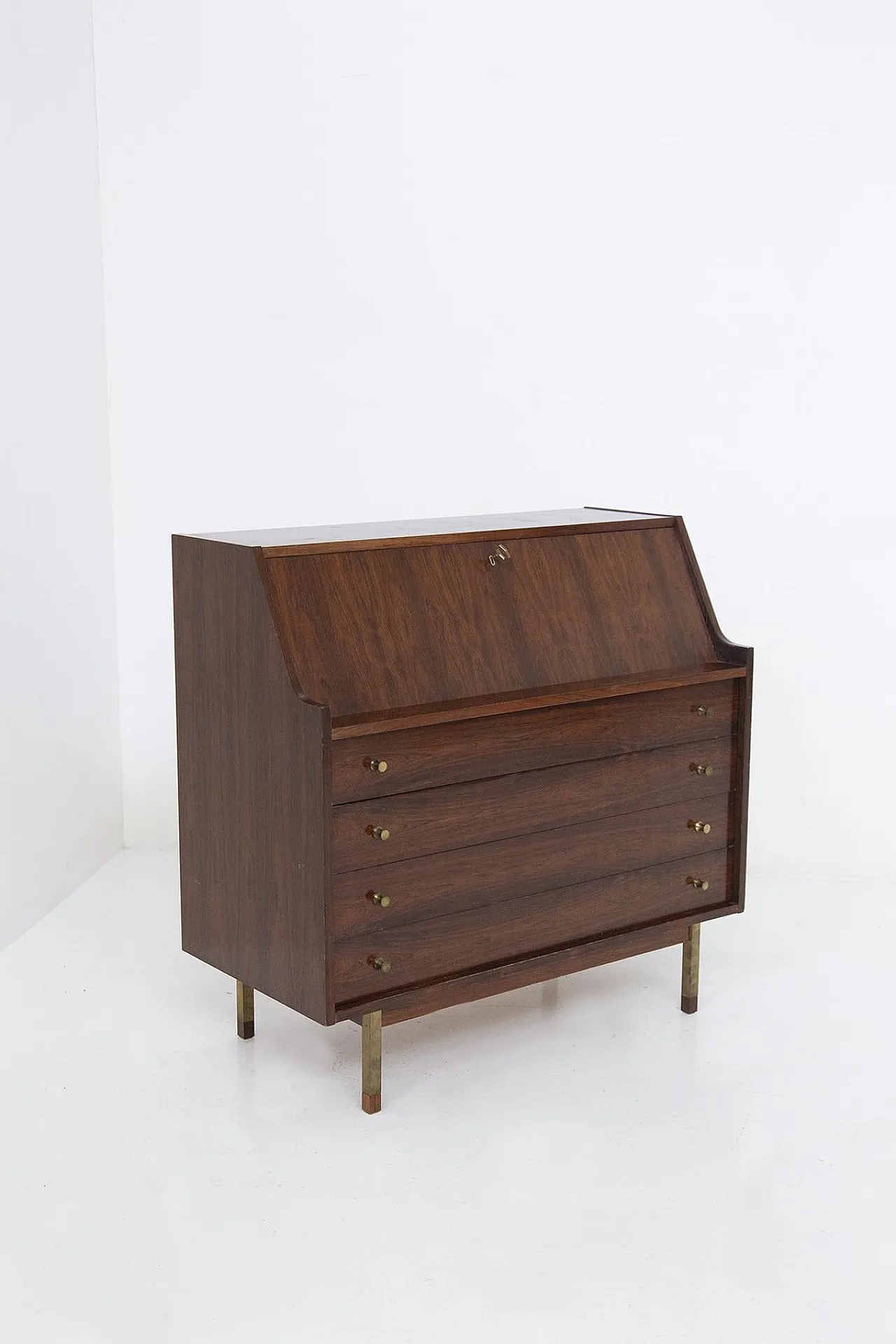 Wooden secretaire by Gianfranco Frattini, 1960s 2