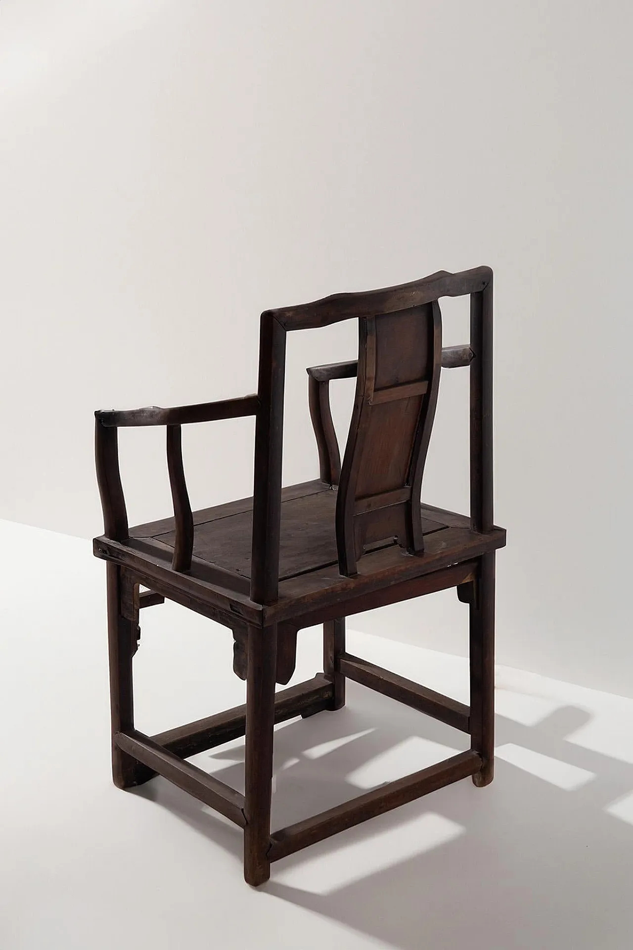 Wooden traditional Ming style official's chair, 17th century 4