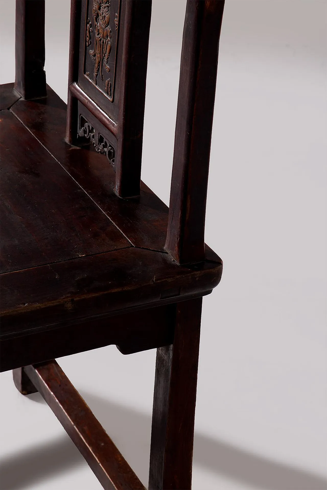 Chinese Lamphanger wooden chair, 18th century 7