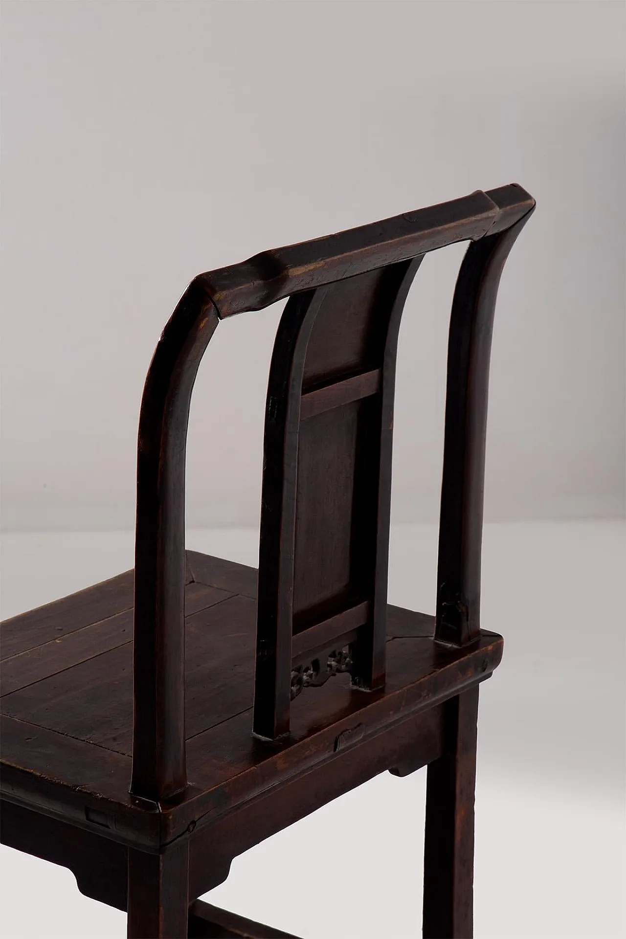 Chinese Lamphanger wooden chair, 18th century 8