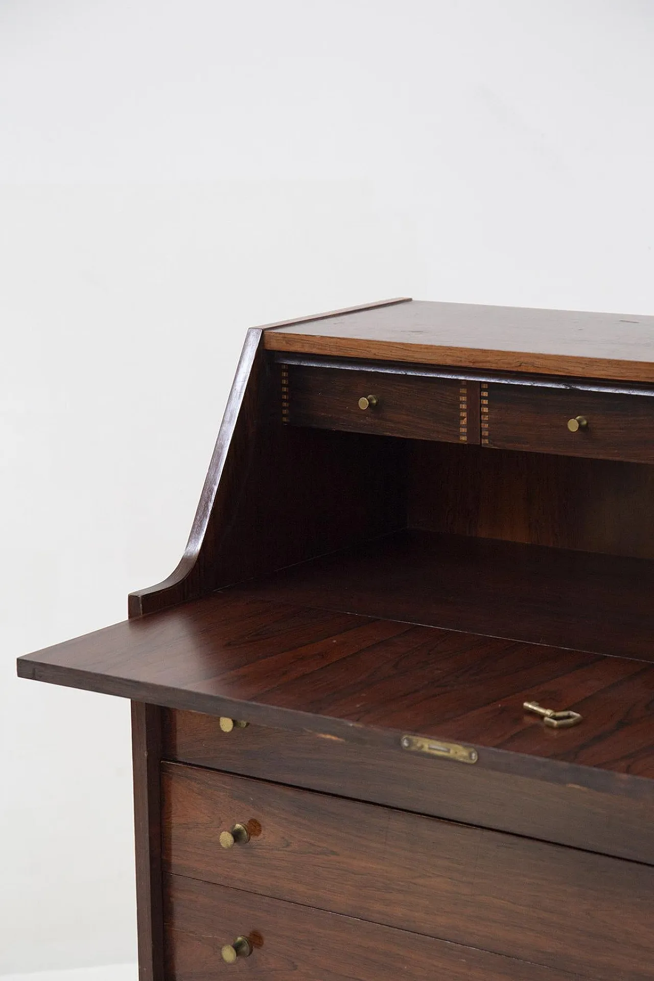 Wooden secretaire by Gianfranco Frattini, 1960s 9