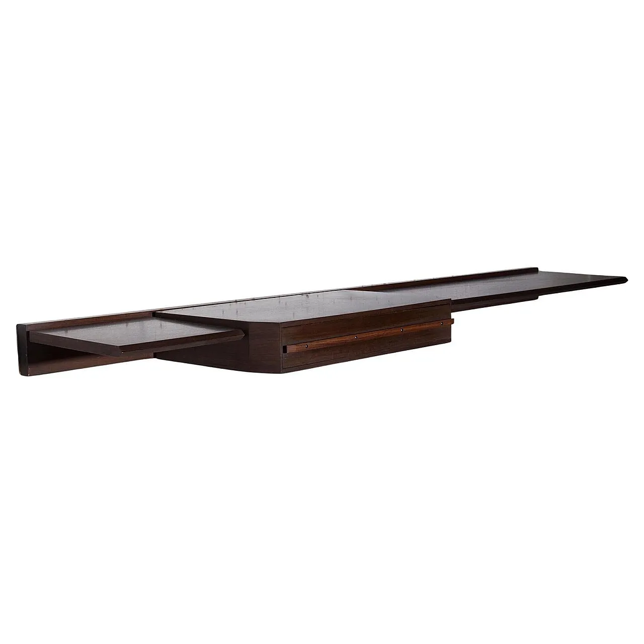 Wooden wall console by Dino Cavalli, 1960s 1