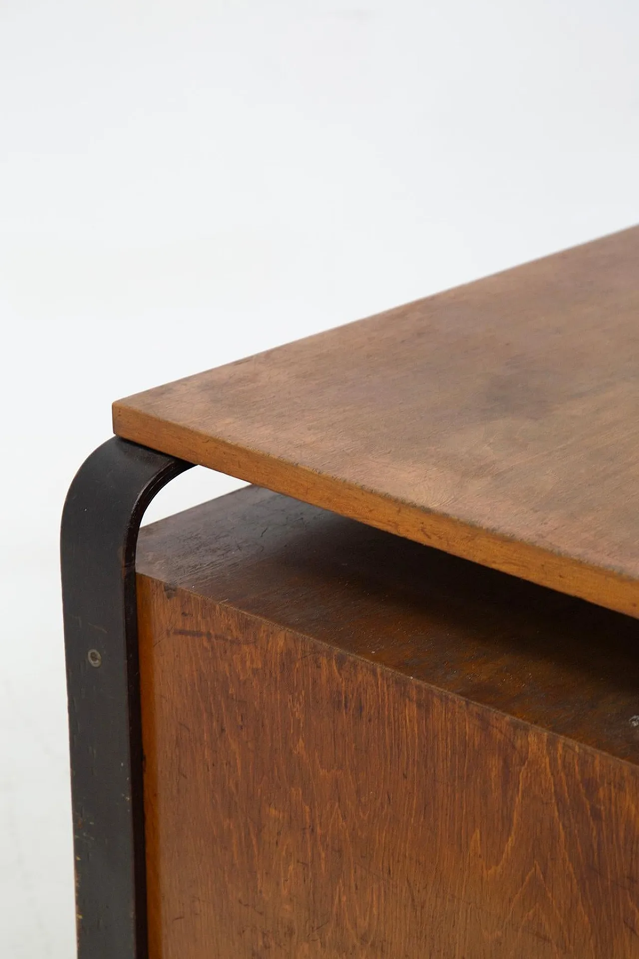 Desk in wood and metal by Giuseppe Pagano, 1940s 4