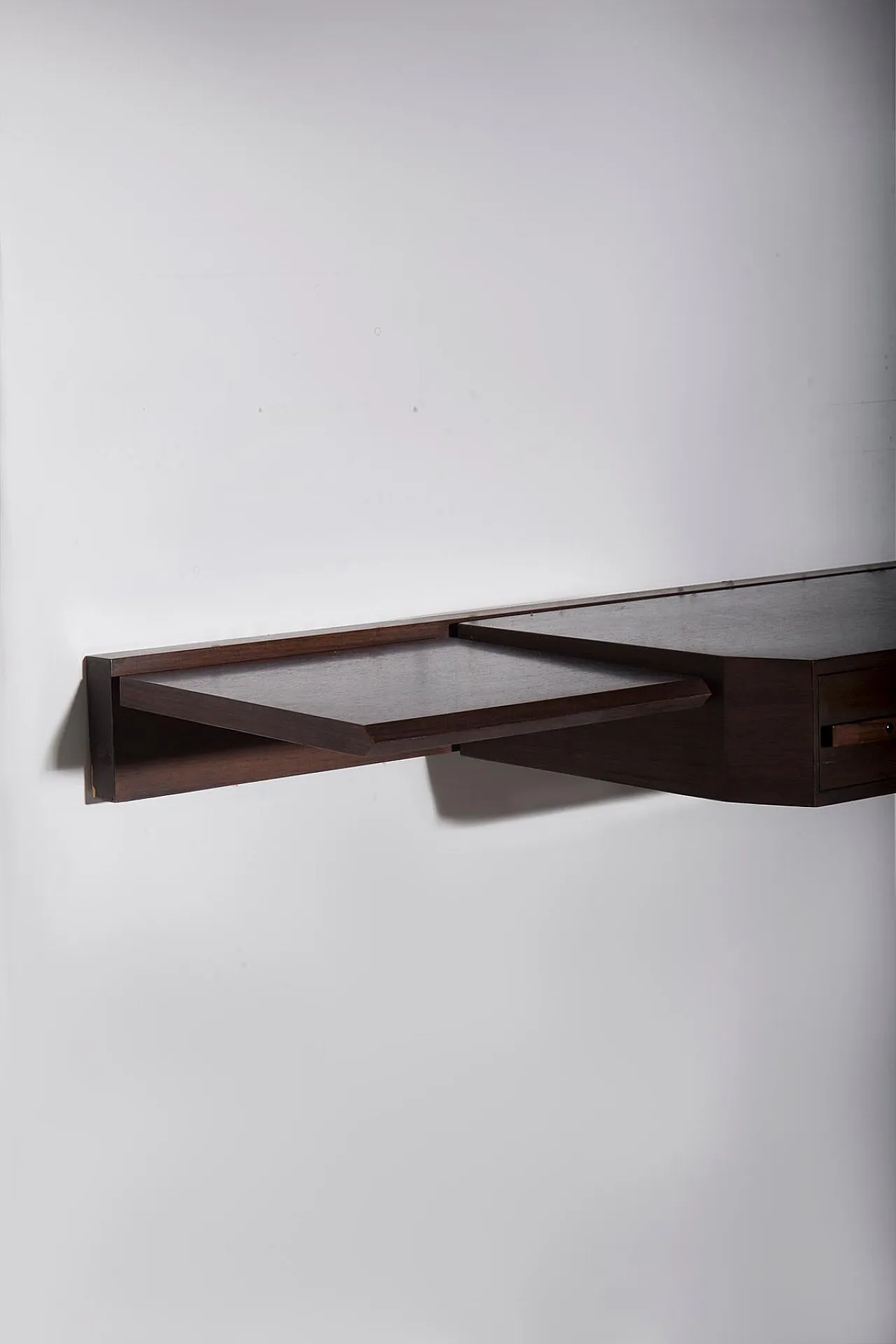 Wooden wall console by Dino Cavalli, 1960s 4