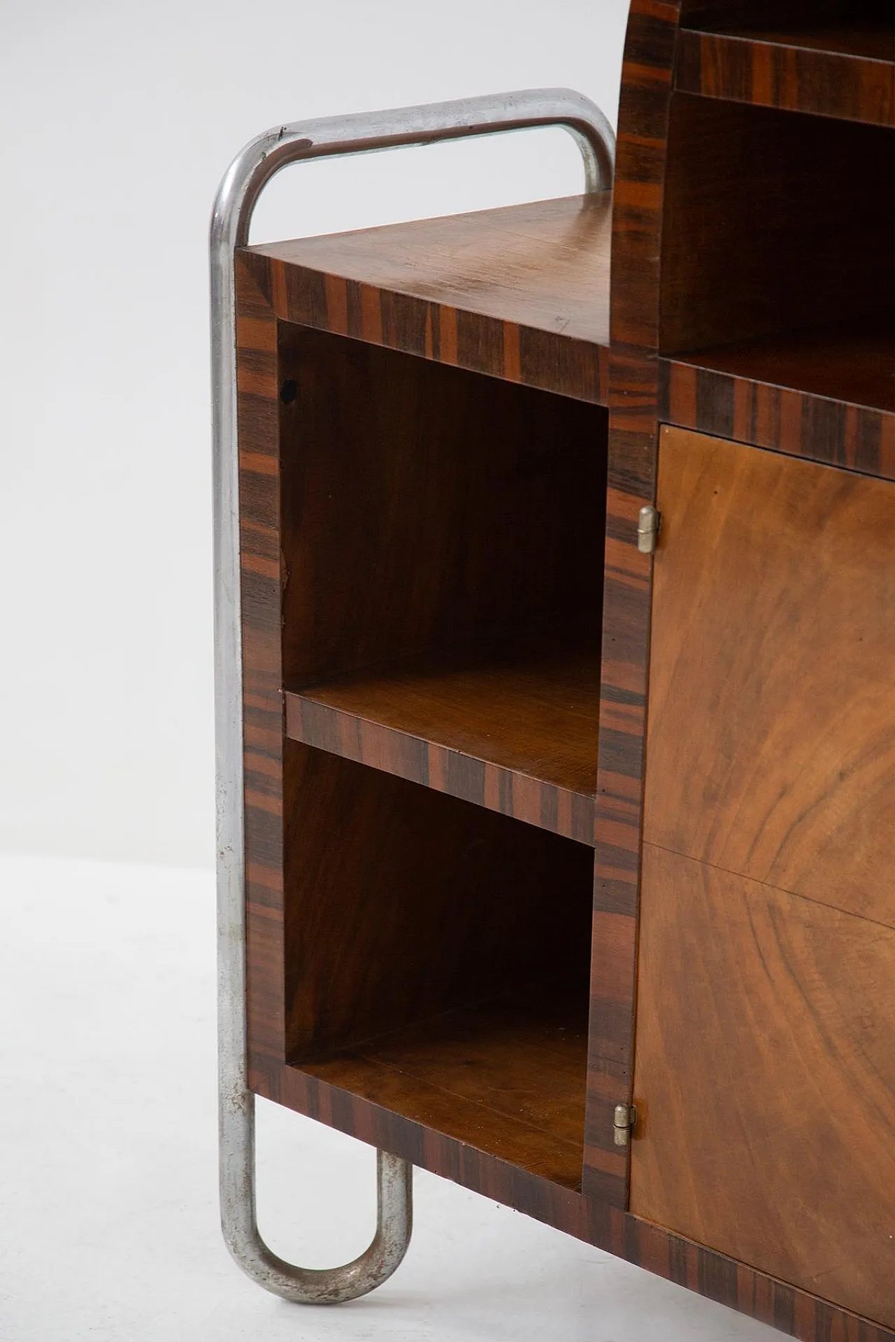 Wooden sideboard in Hynek Gottwald style, 1930s 2